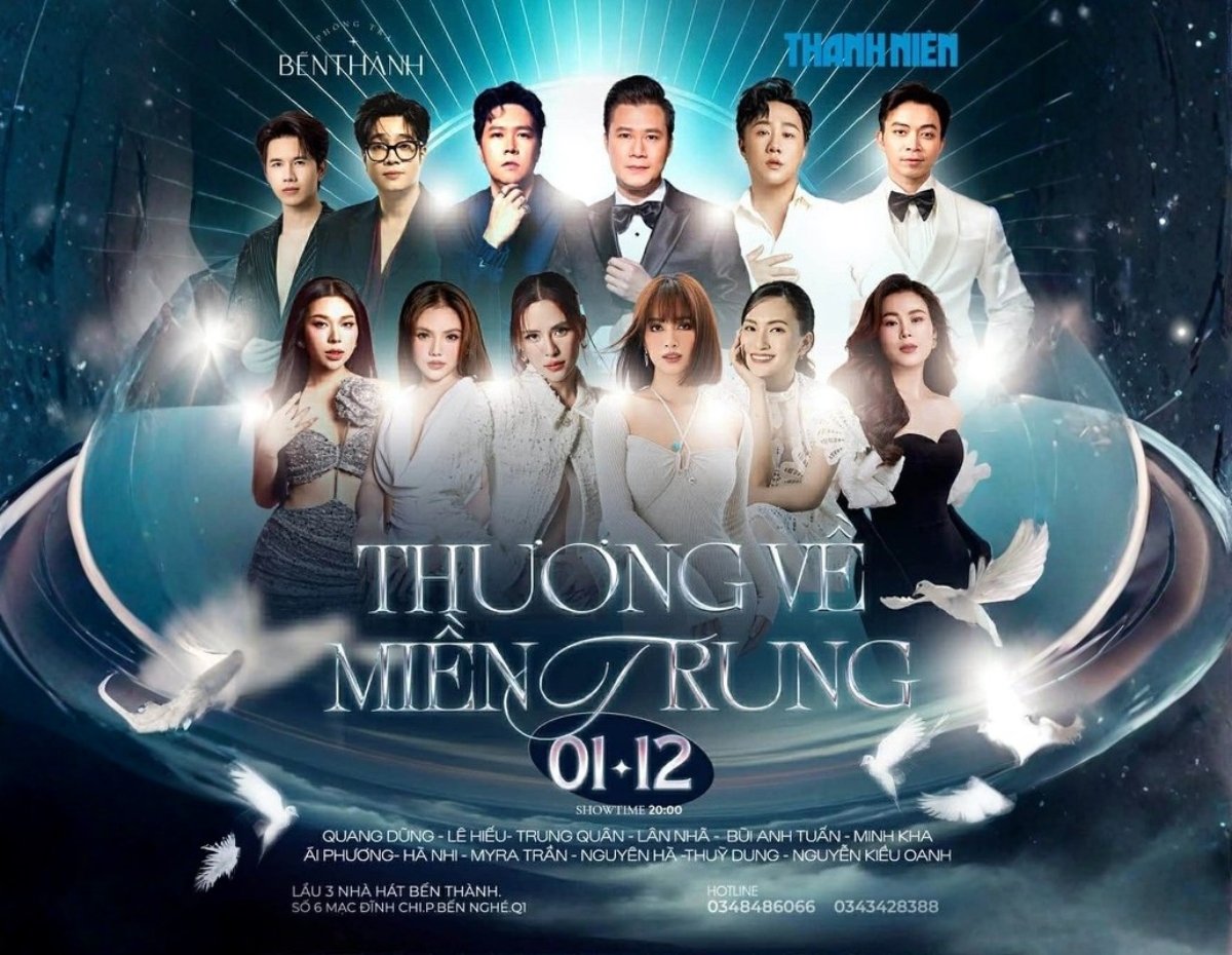 đêm nhạc thương về miền trung