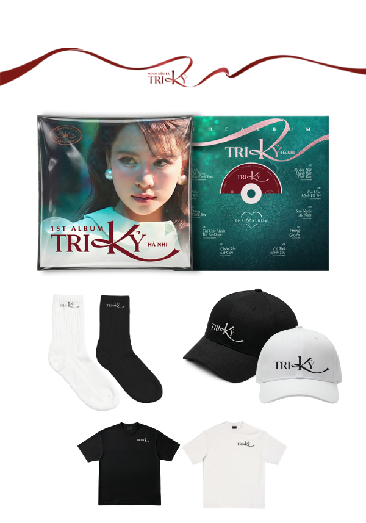 Full Set Merchandise & Album Vật Lý